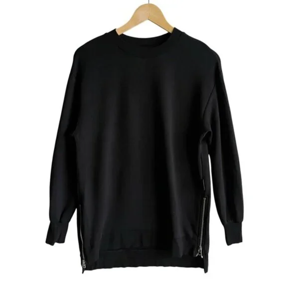 Varley Charter Sweat Sweatshirt 2.0 XS Black Doublesoft - Picture 6 of 13